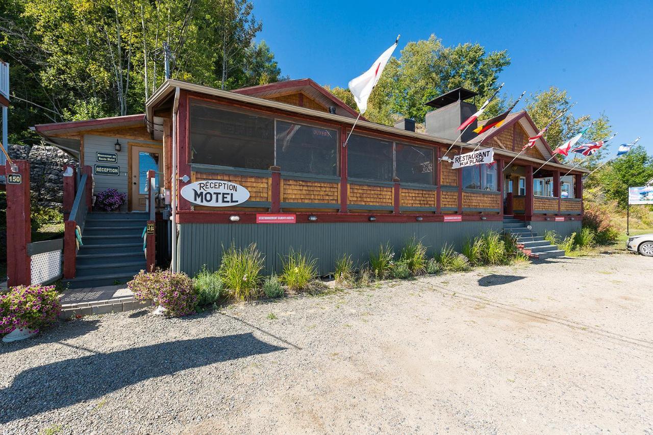 Restaurant Motel De La Plage Saint-Irénée Eksteriør bilde